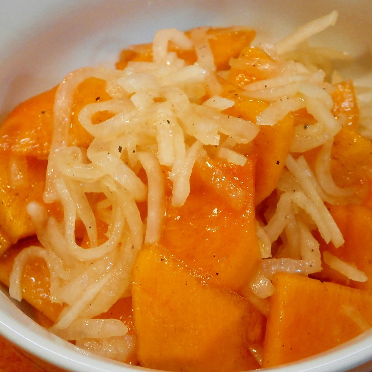 柿と大根のマリネ レシピ 作り方 By なな1151 楽天レシピ